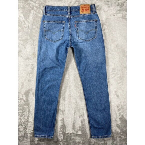 Levi’s 511 Slim Fit Men’s Jeans - W30 L29 (Shrunk from Tagged W32 L32 - Picture 3 of 13